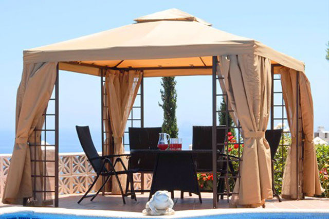 Replacement Canopy for Suntime Deluxe 3m Beige Gazebos (2008 Onwards Model)