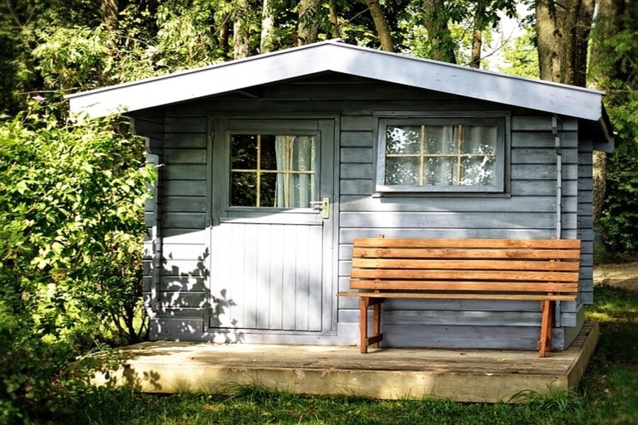 a shed in a garden for planning permission for sheds