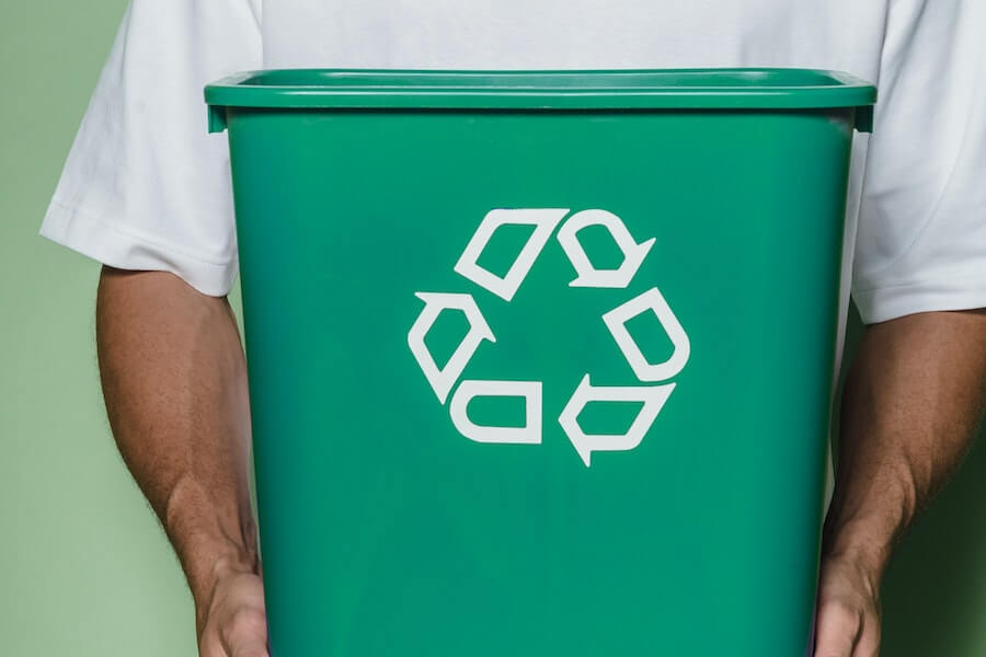 recycling bins for shed storage ideas