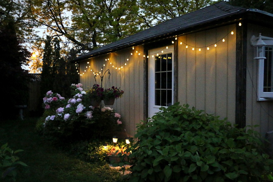 low maintenance garden lights 