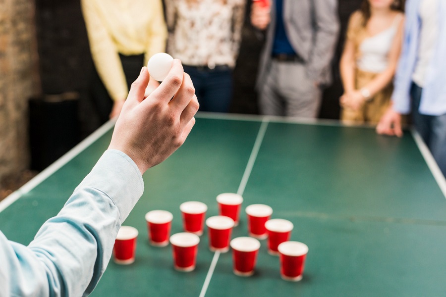 sports bar as a garden pub idea 