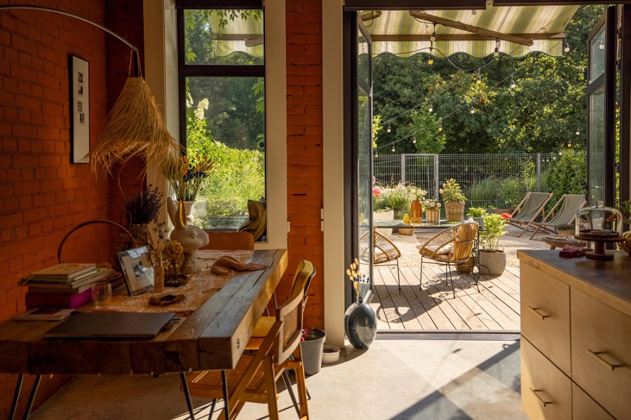 outdoor kitchen summer house interior ideas 