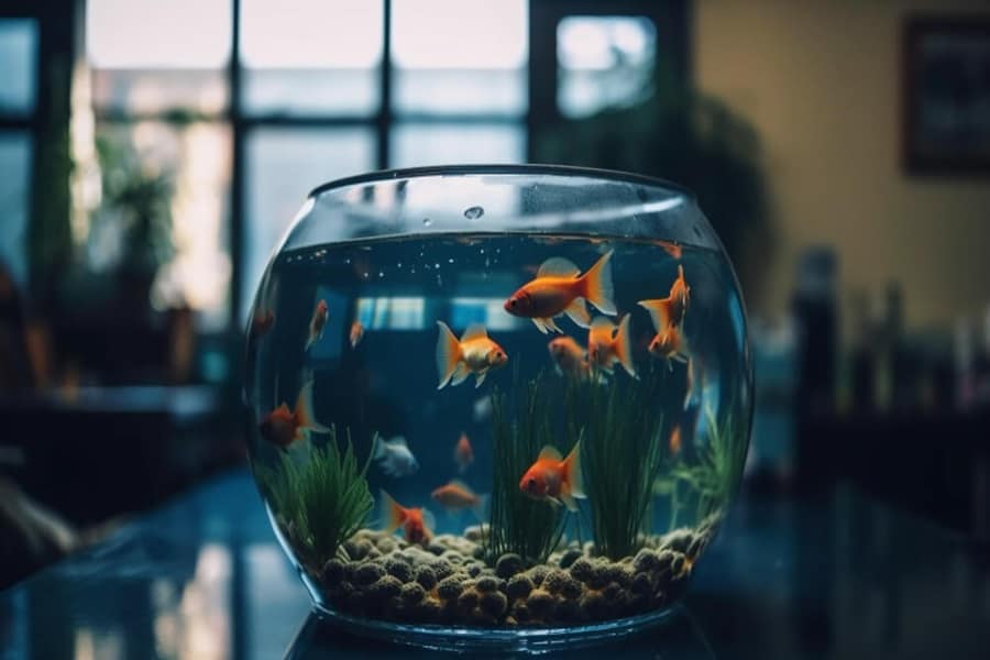 how to clean a fish tank filter and fish bowl